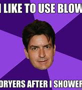 Image result for Blow Drying Your Hair Meme