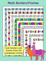 Image result for Math Borders and Frames