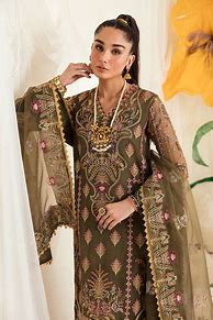 Image result for Green Prom Mehndi Dress