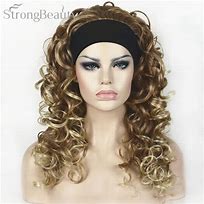 Image result for Curly Half Wigs with Headband