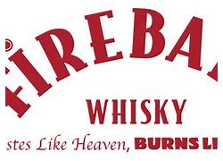 Image result for Fireball Whiskey Logo.png