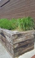 Image result for Railroad Tie Garden Bed