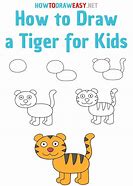 Image result for Easy Draw Tiger