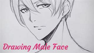 Image result for Anime Face Looking Up