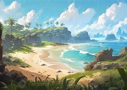 Image result for Beach Concept Art