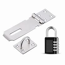 Image result for Hasp Padlock Fridge