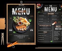 Image result for Online Menu Design