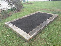 Image result for Railroad Tie Garden Bed