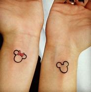 Image result for Mickey and Minnie Mouse Tattoos