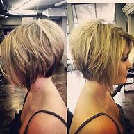 Image result for Short Graduated Bob with Bangs