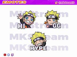 Image result for Naruto Emotes