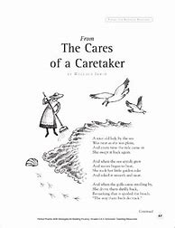 Image result for Caretaker Poems