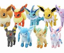 Image result for Pokemon Eeveelution Plushies