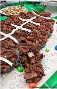 Image result for Football Pull Apart Cupcakes