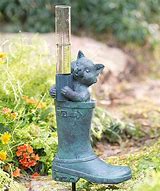 Image result for Cat Rain Gauge