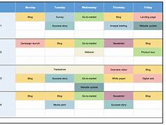 Image result for Marketing Plan Spreadsheet Template