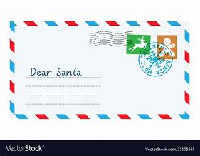 Image result for Letter to Santa Envelope