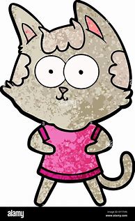 Image result for Happy Cat Cartoon