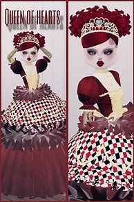 Image result for Queen of Hearts Dress to Impress Roblox