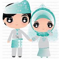 Image result for Pengantin Kartun