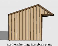 Image result for 12X24 Run in Shed Plans