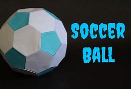 Image result for Origami Soccer Ball