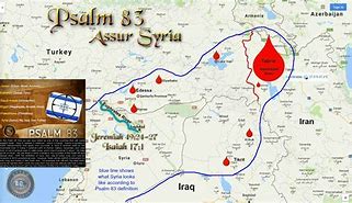 Image result for Israel Borders in Psalm 83