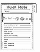 Image result for Planet Research Template