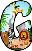 Image result for Letter J Jungle-Theme