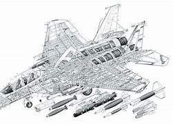 Image result for F-15 Line Drawing