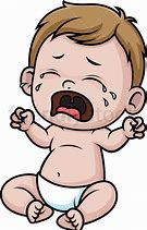 Image result for Crying Baby Cartoon with White Background