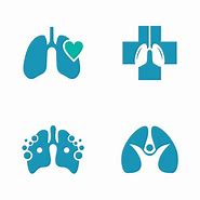 Image result for Lung Logo Blue and Green