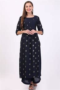 Image result for Navy Blue Nachiket Kurta