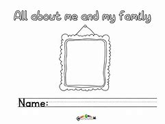 Image result for Who Is in My Family EYFS