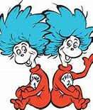 Image result for Dr. Seuss Thing One and Two