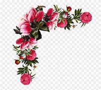 Image result for Red Flower Border