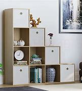 Image result for 5 Cube Storage Unit Oak