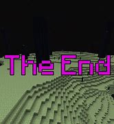 Image result for Minecraft the End Text