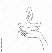 Image result for Oil Lamp Line Art