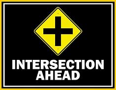 Image result for Intersection Sign Shapes