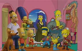 Image result for Simpsons as Anime