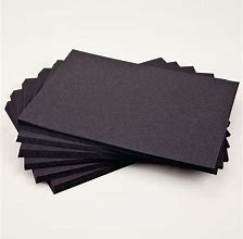 Image result for Pre-Cut Black Card