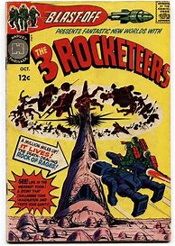 Image result for 3 Rocketeers Harvey Comics