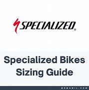 Image result for Specialized Bike Frame Size Chart