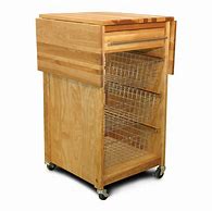 Image result for Kitchen Cart with Baskets