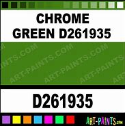 Image result for Chrome Green Paint