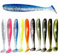 Image result for Flat Tail Fish Lure Plastic