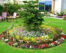 Image result for Flower Garden Landscape Design