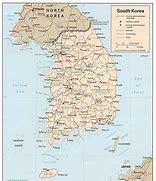 Image result for S. Korean Maps