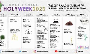 Image result for Holy Week Chronology